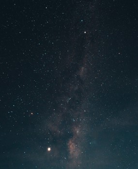 唯美璀璨星空图片